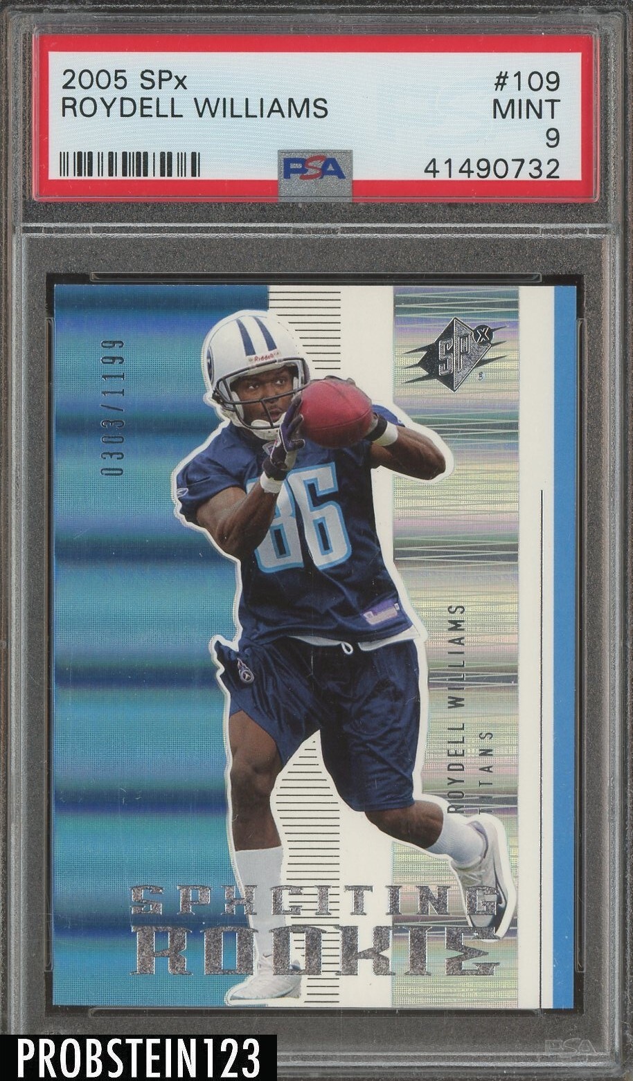 Roydell Williams Spx #109 Base