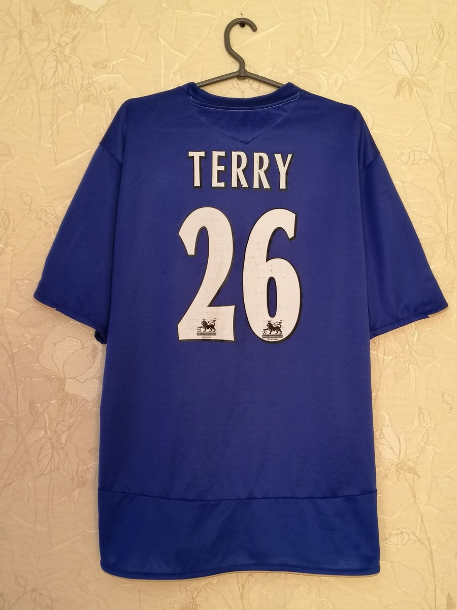 Chelsea 2005 - 2006 home football shirt jersey Umbro #26 TERRY
