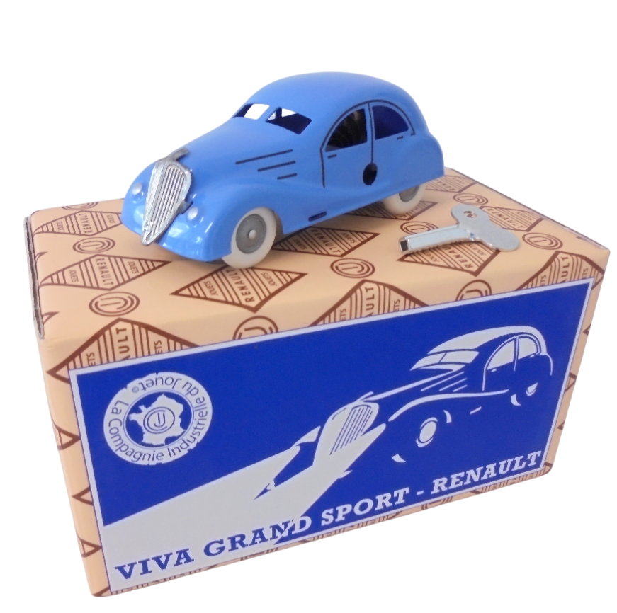 C.I.J. (1936) Renault Viva Grand Sport en tôle au 1/43ème... - 86493469-622