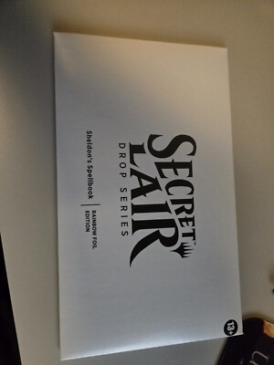 Secret Lair: Sheldon's Spell book - Rainbow Foil - Sealed | eBay