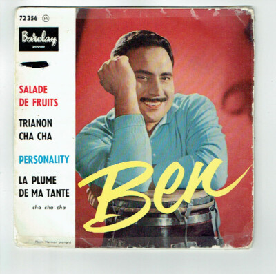 BEN TUMBA Vinyl 45 Runden EP Salade de Fruits - Trianon Cha Cha - Barclay 72356