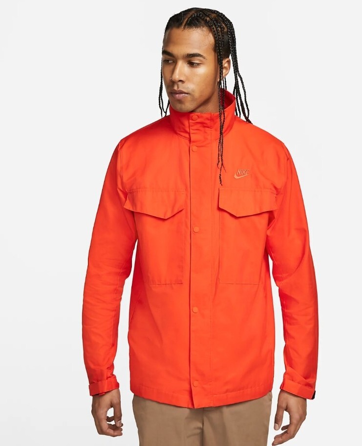 SACAI X NIKE Nike Sportswear NSW Giacca Militare Uomo Tessuto M65 L