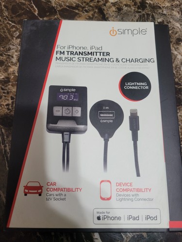 iSimple FMA750 FM Transmitter and Charger for Select Apple Devices - Picture 5 of 6
