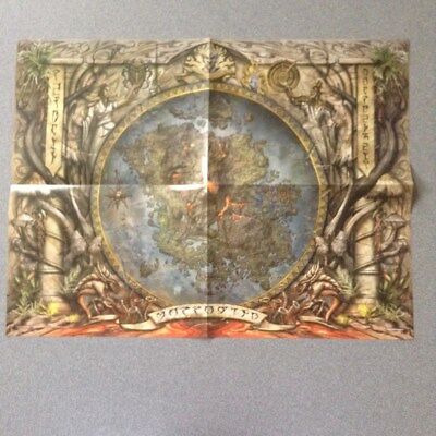 Elder Scrolls Online Morrowind Folded Poster Map Of Morrowind New Ebay