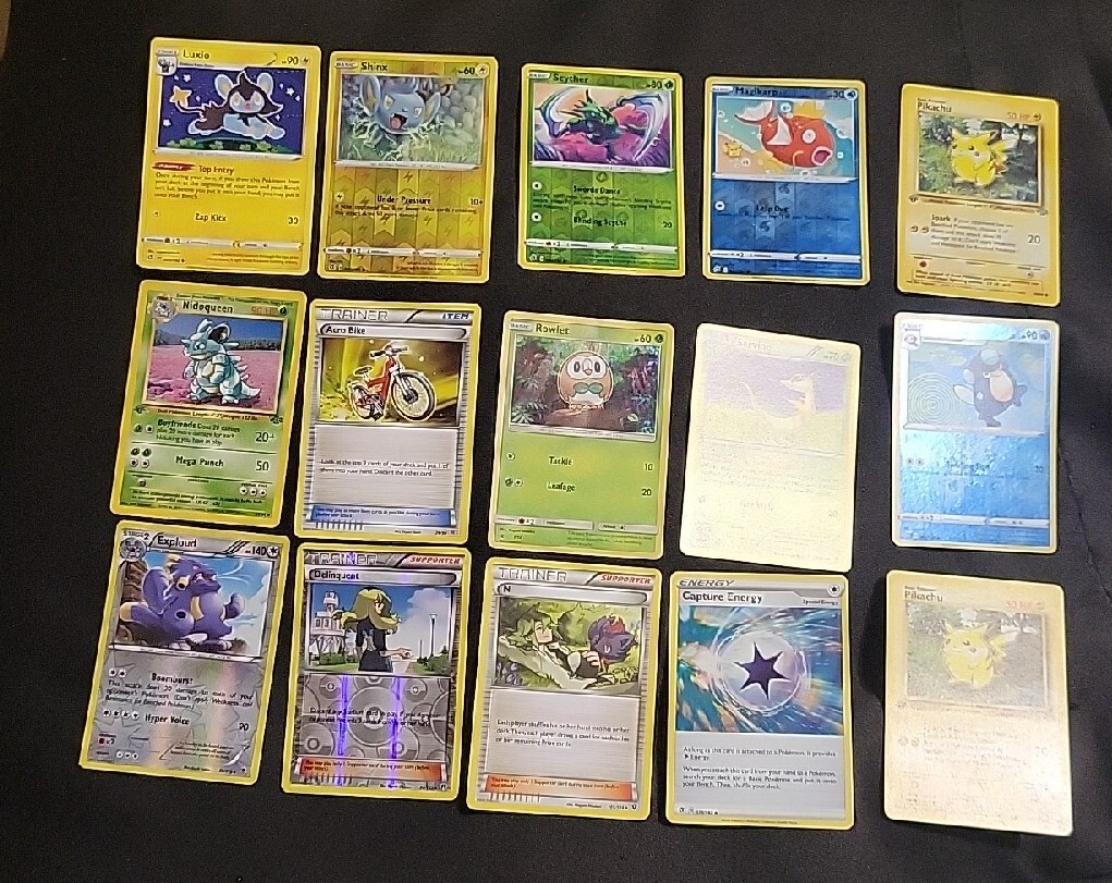 Pokemon TCG Card Lot Of 15 Cards - Cards Are From 1999 To 2020 | eBay