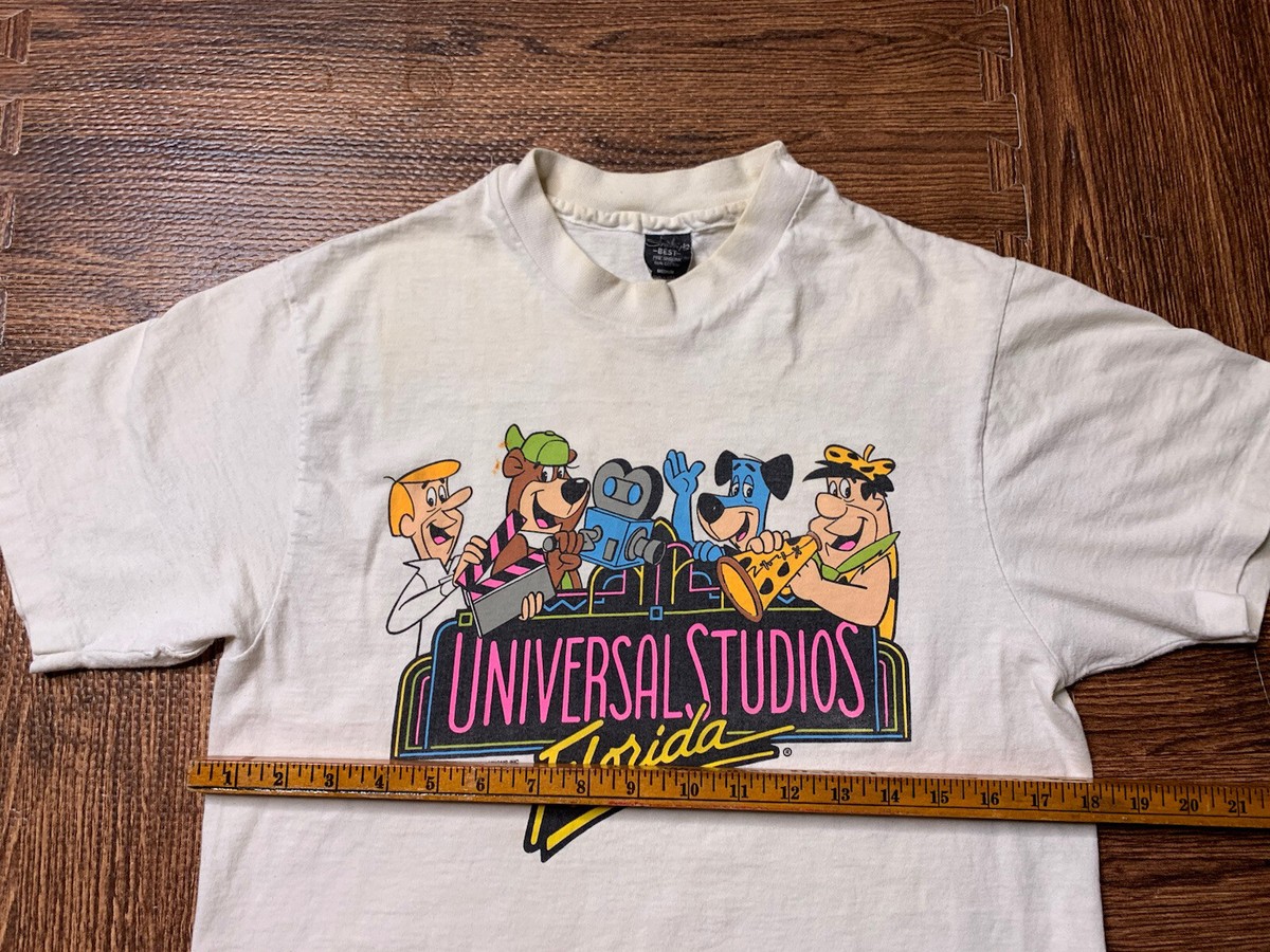 Vintage 90s Universal Studios Florida Shirt Hanna Barbera Vintage 90s Universal Studios Florida Shirt Hanna Barbera