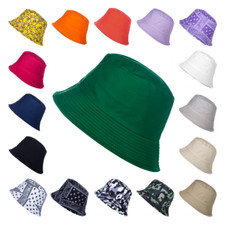 Fischerhut Damen Herren Fischermütze Anglerhut Eimerhut Sonnenhut Wendehut