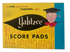 Vintage E.S. Lowe Yahtzee 90 Score Cards Box E6190 — listing 4