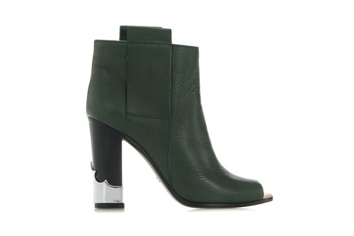 GOLDEN GOOSE Scarpe Tronchetti Donna NUI BOOTS Stivaletti Spuntati Pelle  Verde | eBay