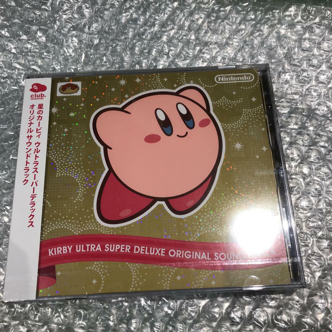 Kirby Super Star Ultra Super Delux Original Sound CD Club Nintendo