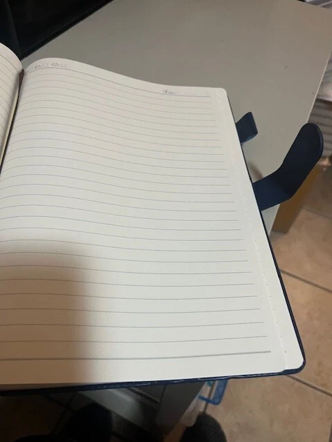 400 Pages Smooth Writing A4 Composition Notebook - Never Give Up Embossed Design - Image 3 of 4