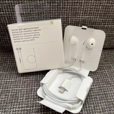 Origina APPLE EarPods Lightning Wired Earphones Headphones iPhone 7 8 X Xr 11 14