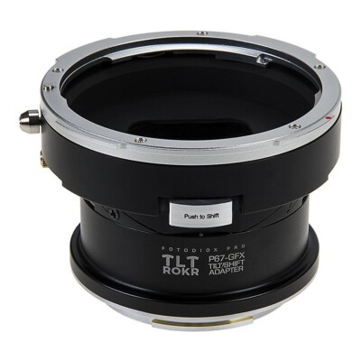 FotodioxTLTROKR Tilt/ShiftAdapter Pentax6x7/P67/PK67 Lenses für FujifilmGFX