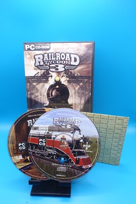 Railroad Tycoon 3 · PC Spiel · Spanisch · getestet · Komplett · Blitzversand 