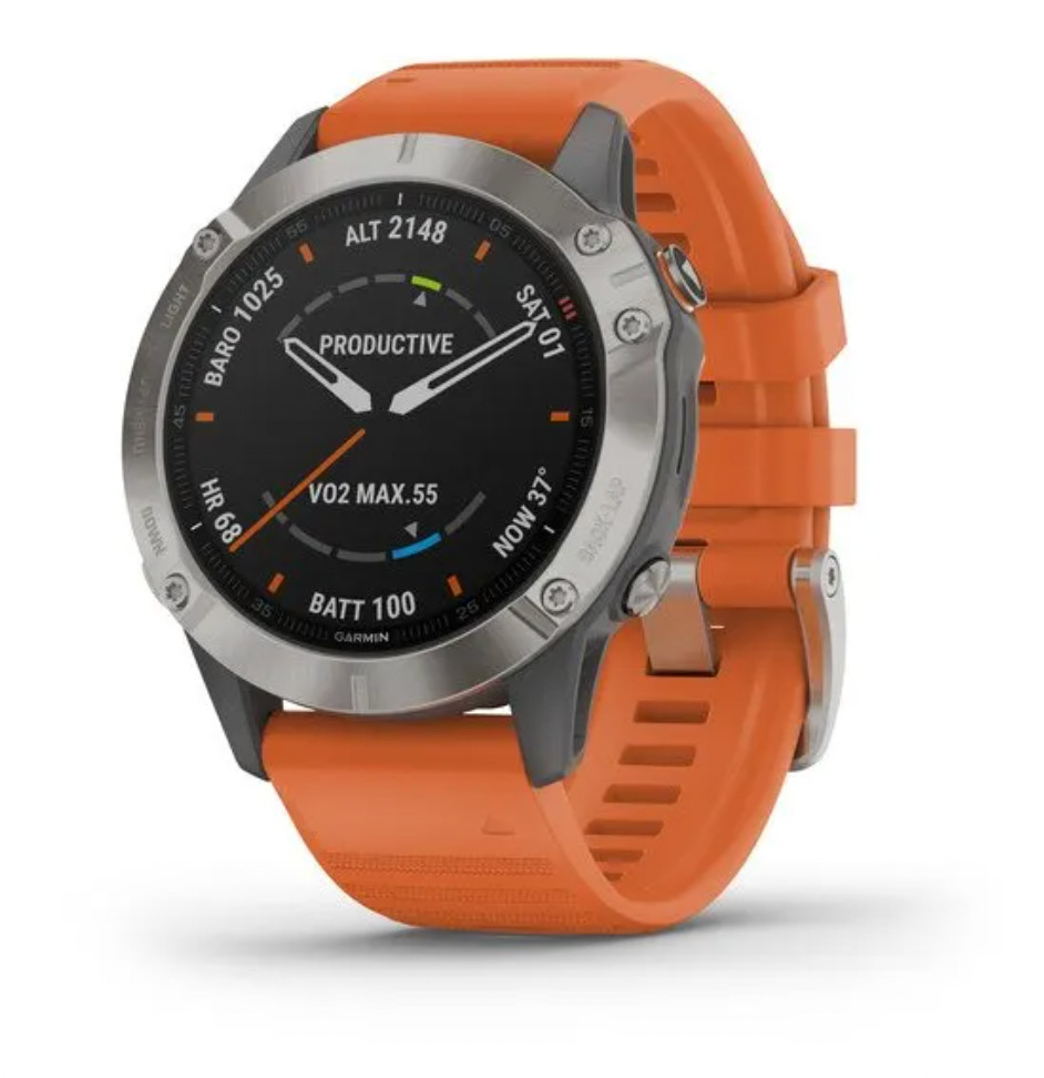 Pro Solar Titanium Garmin Fenix 6x Test Smartwatch Garmin 6x Pro