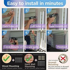 perma outdoor retractable baby gate