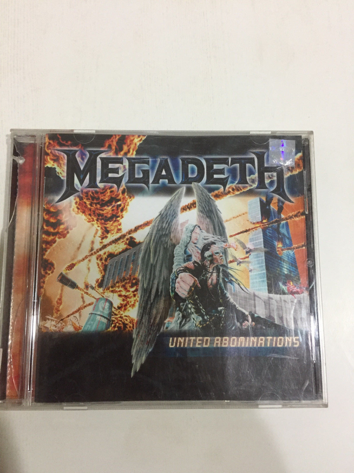 Megadeth United Abominations Cd 2008 Booklet Rare India Indian Issue Original