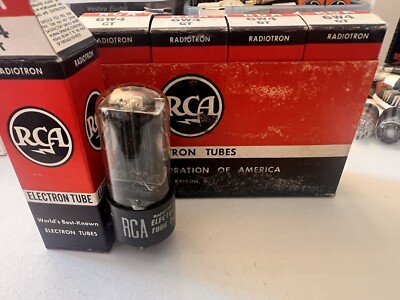 NOS RCA 6W4GT Tube Half Wave Rectifier USA CV732