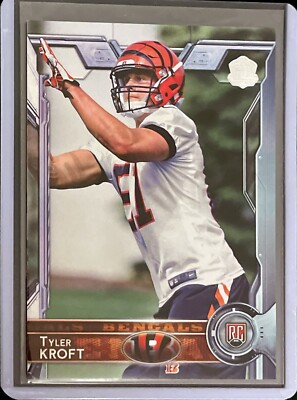 Tyler Kroft - 2015 Topps Football - 60th Anniversary - Rookie #472