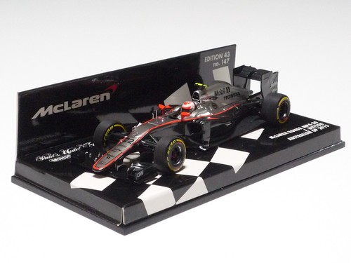 MINICHAMPS 1:43 McLAREN HONDA MP4-30 J. BUTTON AUSTRALIAN GP 2015 #147 - Imagen 2 de 4