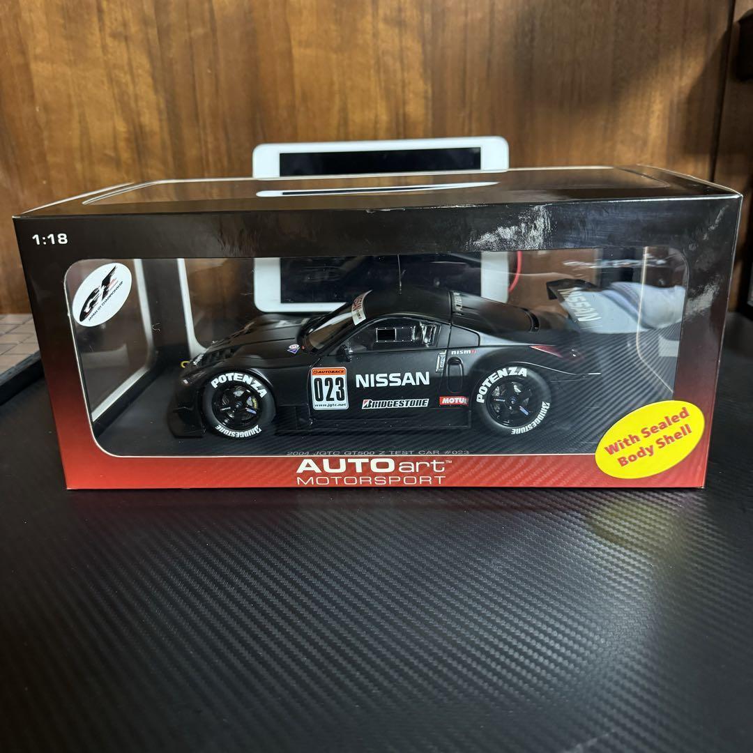 AUTO-ART 1/18 Fairlady Z 2004 JGTC GT500 w/Box Undisplayed
