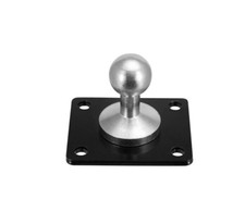 Arkon Metal 17mm G-Ball 4-Hole AMPS Plate Adapter for Garmin nuvi AP-AMPS-17-MET