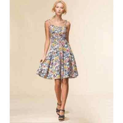slim fit dress slacks Gray Embellished Butterfly Fit and Flare Tea-Length Dress