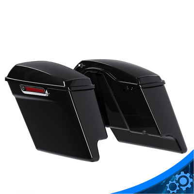 5'' Extended Stretched Saddlebags Bag For Harley Touring Road Street Glide 14-24