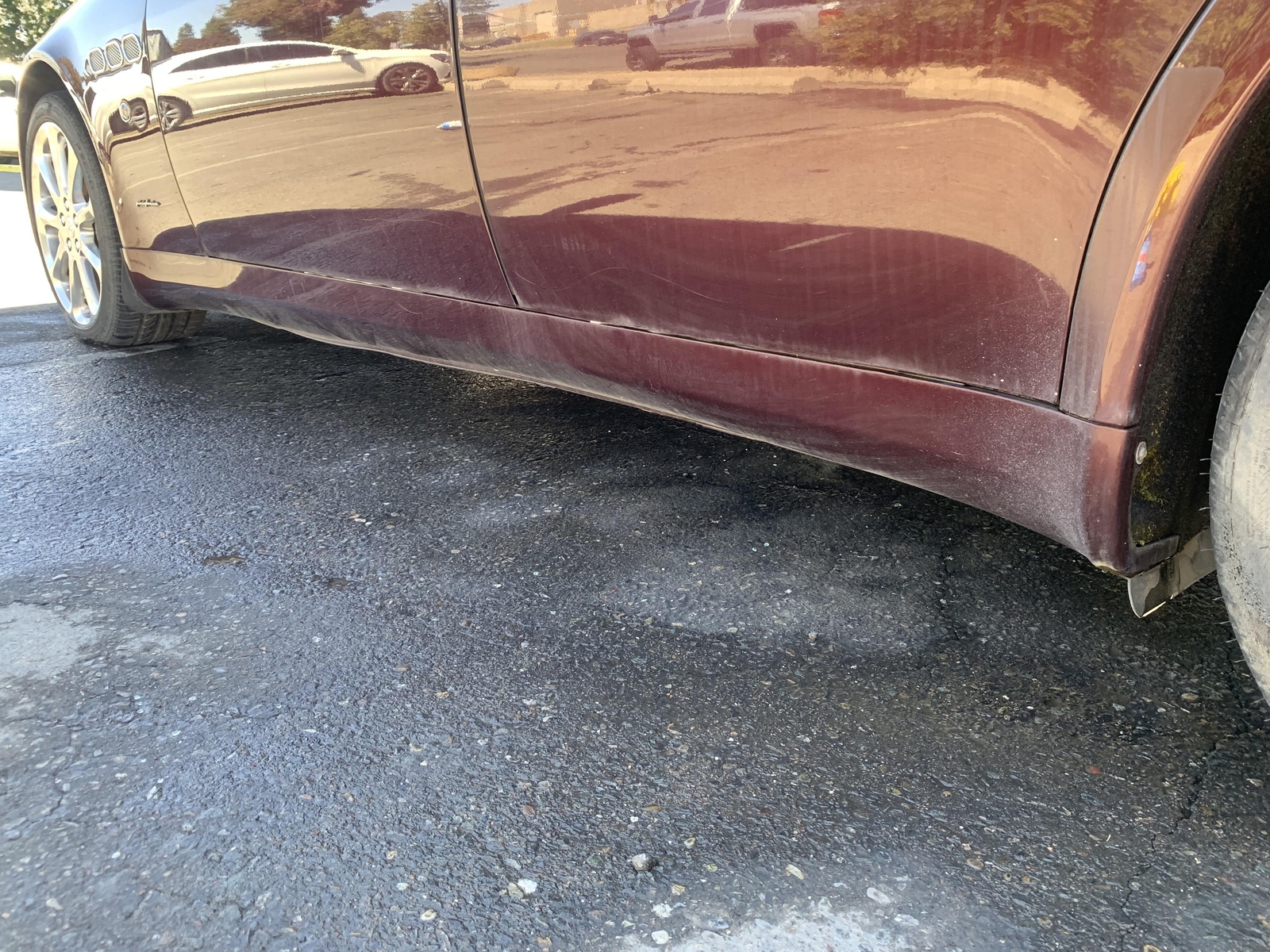 08 MASERATI Left LH Driver Rocker Moulding CODE=226125
