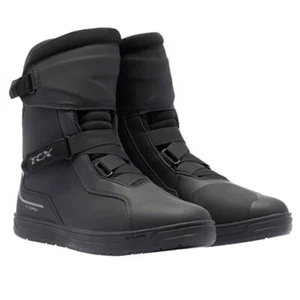 TCX Tourstep WP Motorcycle Boots Waterproof Ankle Short Black