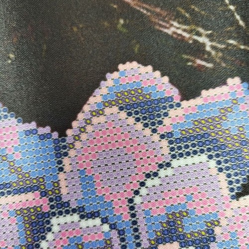 Raccoon Bead Embroidery Scheme on Canvas DIY Stamped Printed Pattern ta-445 - Picture 16 of 17