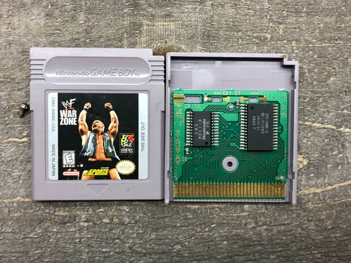 WWF War Zone (Nintendo Game Boy, 1998)  Authentic -Cart Only
