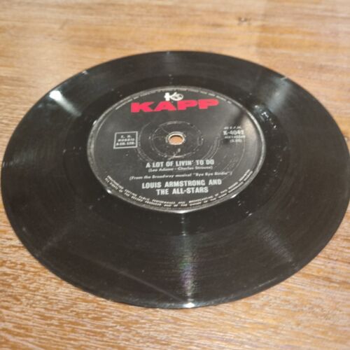 Louis Armstrong. Hello Dolly. 7 Inch Single. Record Vinyl - Picture 1 of 3