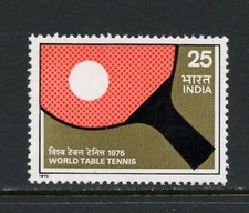 C728 Inde 1975 Tennis De Table Sport 1v. MNH