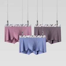 Men's Underwear Modal Soft and Comfortable Lingerie Stretch Boxer Panties