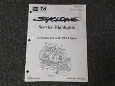 1991-1992 GMC Syclone 4.3L Engine Factory Shop Service Repair Manual Turbo