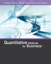 Quantitative Methods for Business - Hardcover By Anderson, David R. - VERY GOOD