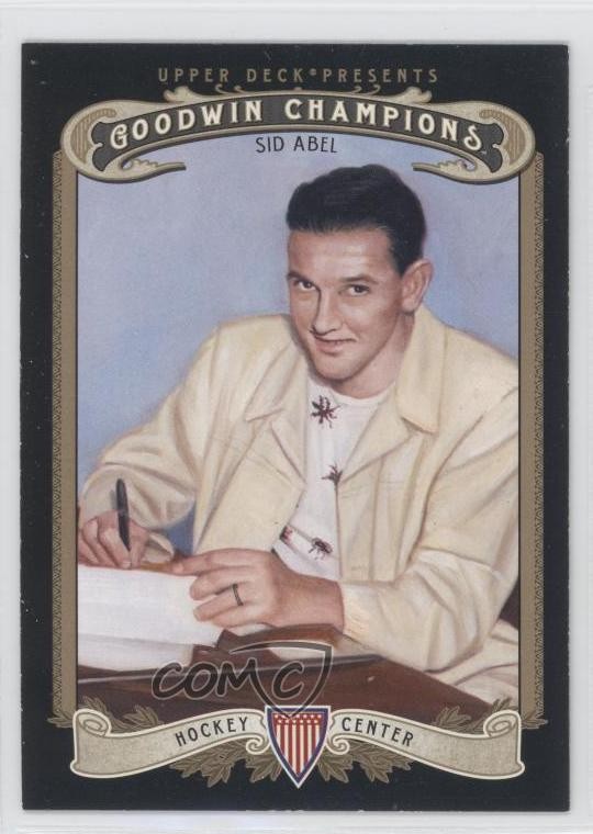 2012 Upper Deck Goodwin Champions Sid Abel #191 HOF 0f8