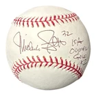 MICHELLE SMITH SIGNED OFFICIAL MLB BASEBALL PSA T41122 OLYMPIC GOLD MEDALIST