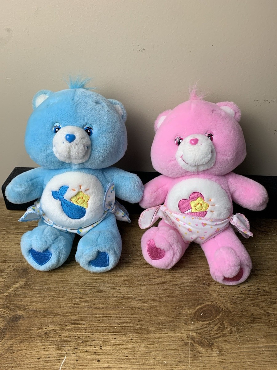 【激レア　希少】Care Bears Baby Hugs Bear Care Bears Baby Hugs Tugs 2002 Stuffed Animal Plush Doll Toy
