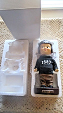 HTF Buddy Lee Dungarees Bobblehead Football Player 1889 with Box MINT UNUSED
