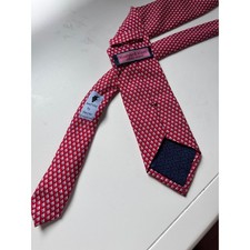 Vineyard Vines Red Sailboat Nautical Silk Tie Martha's Vineyard USA