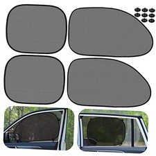 4 Pack Car Window Shades Cling Sunshade for Sun Shade Baby Side Window Cover