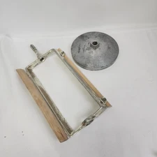 Vtg 6 Quart White Mountain Ice Cream Maker Freezer Dasher and lid only