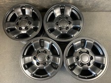 4 Toyota 4runner Black Powder Coat Wheels Rims Caps 16 Hol.69356 Fj Cruiser