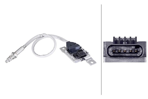 Hella Nox Katalysator Nox Sensor FüR Audi A3 Q2 Seat Skoda Vw 12-21 04L907807CF-image