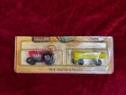 MATCHBOX Lesney TP 2 TRACTOR & TRAILER - ON CARD unopened card is cut