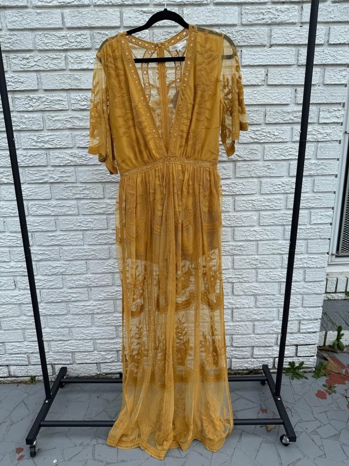 Lace Romper Dress (Bridesmaids, photoshoots, etc)-image