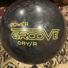 Brunswick Power Groove Dry/R Bowling Ball 12lbs 8oz Teal And Grey — photo 2