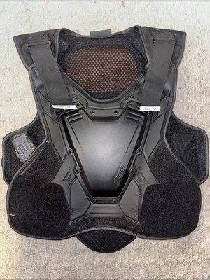 Icon Field Armor 3 D30 Motorcycle Riding Vest Black Size 2X/3X Great Condition
